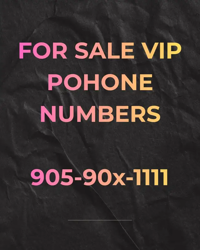 Lucky, Phone Numbers 416,647ending 7777,8888,0000,1111,5555