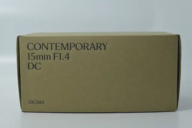 Sigma Contemporary 15mm F1.4 DC Lens For Fujifilm x ID 3058
