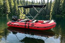 12 ft Inflatable Boat for Fishing, Camping & Lake Trips