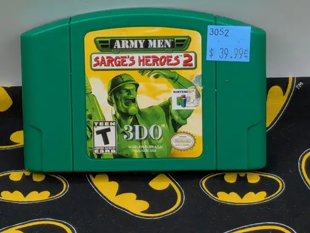 Army Men Sarge's Heroes 2 N64 (#3052)