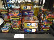 Empty Pokemon tins