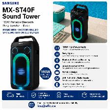Samsung MX-ST40F Sound Tower 160W Portable Bluetooth Party Speak