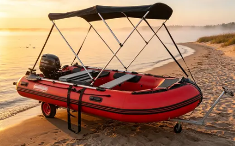 12 ft Inflatable Boat – Easy to Transport and Store