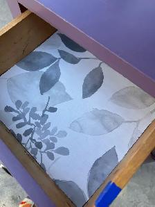 "Perfect Plum" 1-Drawer Accent Table - Photo 4