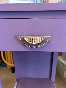 "Perfect Plum" 1-Drawer Accent Table - Photo 6