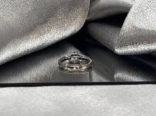 18KT White Gold 0.37CT. Diamond Engagement Ring $1245 - Photo 3