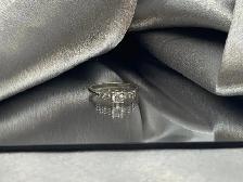 18KT White Gold 0.37CT. Diamond Engagement Ring $1245 - Photo 7