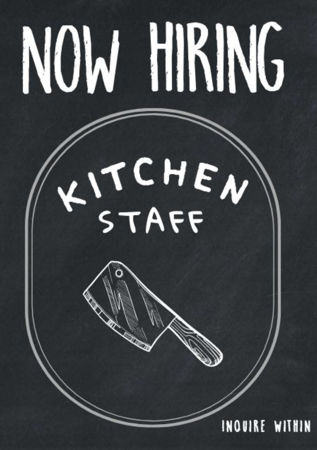 Full-Time Kitchen Lead