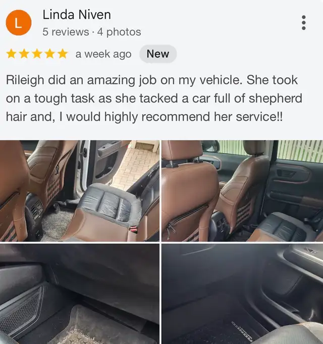 Full Interior Detailing
