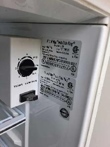 MicroFride compact refrigerator  with 'Save Plug ' technology