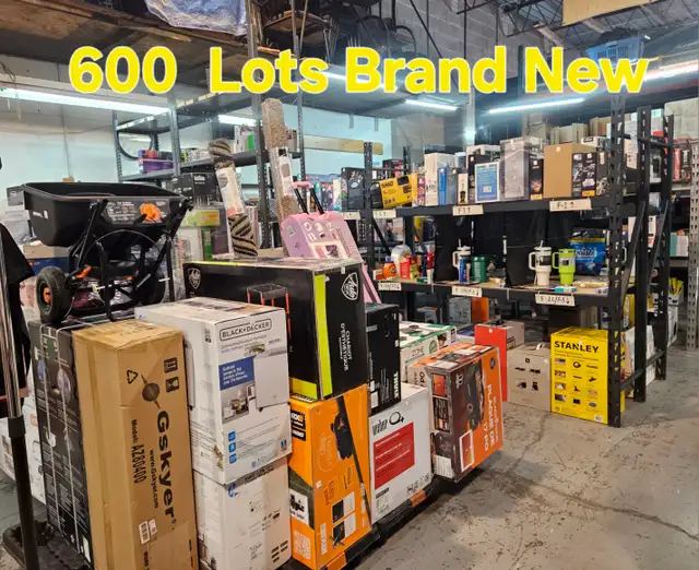 SMEG-TOOLS-LEGO ETC. BRAND NEW MERCHANDISE ONLINE AUCTION