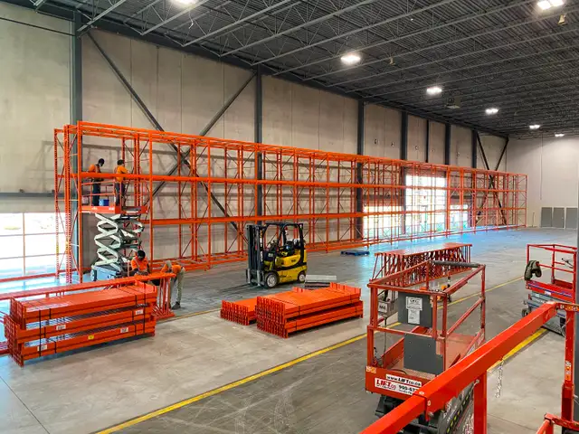 Used pallet racking