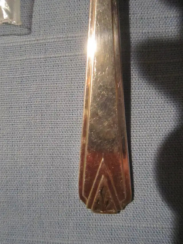 #75-38   DEAUVILLE silverware set for 6