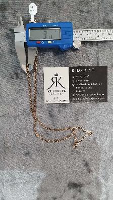 10k yellow gold chain # 418_12 - Photo 8