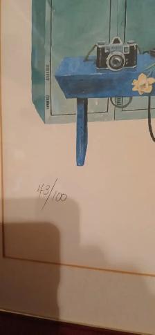 Blue Jays / Donato Print , ' The Locker Room '  , $40.00 - Photo 2