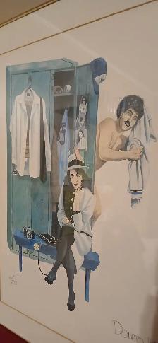 Blue Jays / Donato Print , ' The Locker Room '  , $40.00 - Photo 7