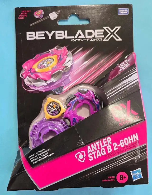 NEW BEYBLADEX ANTLER STAG B 2-60HN