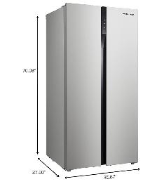 Hamilton Beach 36 in. Counter Depth Side-By-Side Refrigerator - Photo 2