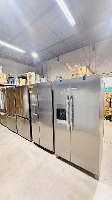 Hamilton Beach 36 in. Counter Depth Side-By-Side Refrigerator - Photo 3