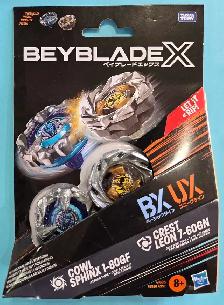 NEW BEYBLADEX COWL & CREST PACK