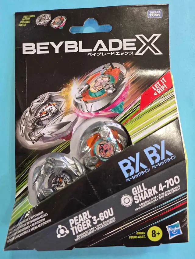 NEW BEYBLADEX PEARL & GILL PACK