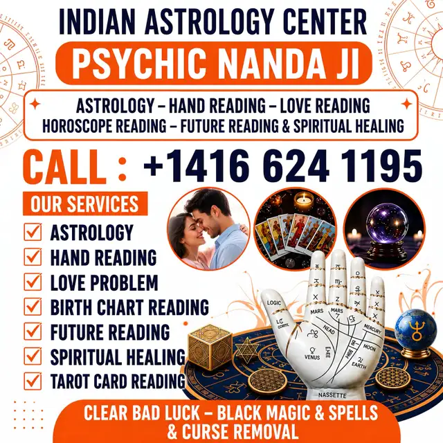 Indian astrologer and psychic in Toronto, Canada