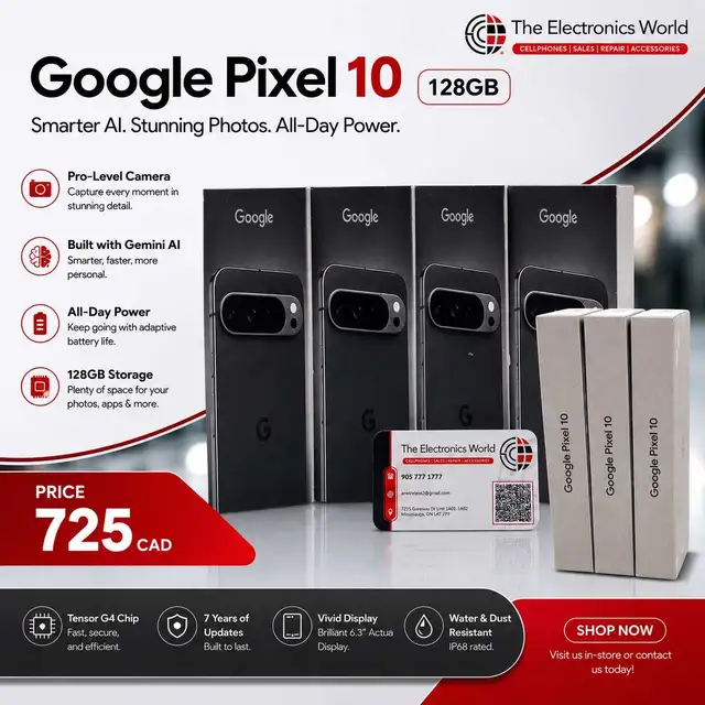 Google Pixel 10 – 128GB