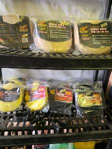 lots of meguiars pads cleaners and compounds