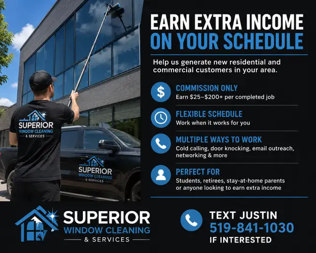 Make Extra Money On Your Own Schedule | Commission Based