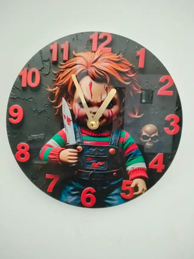 Chucky wall clock