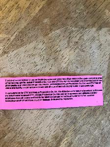 Canadian Idol Show ticket - Photo 2