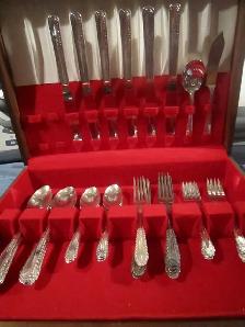 #81-161   WENTWORTH silverware set for 6 - Photo 2
