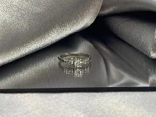 18Kt White Gold 0.37ct Diamond Engagement Ring $1245
