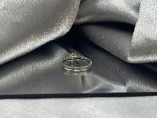 18Kt White Gold 0.37ct Diamond Engagement Ring $1245 - Photo 3
