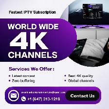 World wide 4K quality channels