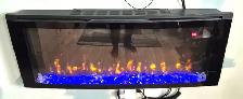 48' CLASSICFLAME ELECTRIC FIREPLACE – CURVED GLASS – REMOTE $175