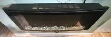 48' CLASSICFLAME ELECTRIC FIREPLACE – CURVED GLASS – REMOTE $175 - Photo 3