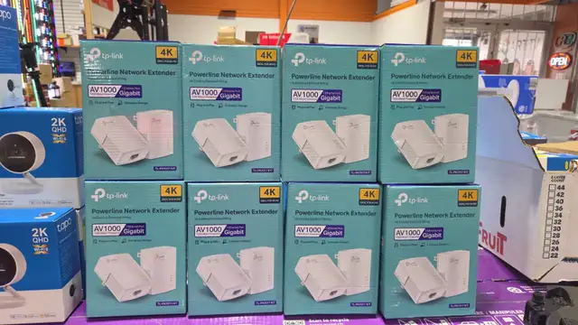 TP-LINK TL-PA7017 KITAV1000 GIGABIT POWERLINE NETWORK EXTENDER