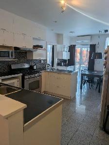 3 chambres,meublé,éclairé,chauffé,WIFI,métro JOLIETTE,terrasse - Photo 7