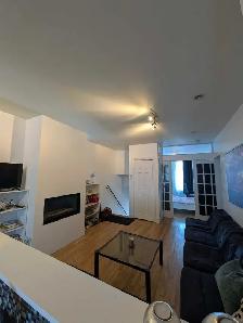 3 chambres,meublé,éclairé,chauffé,WIFI,métro JOLIETTE,terrasse - Photo 9