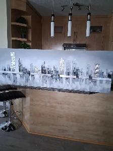 Toile acrylique
