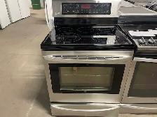 Cuisinière stainless vitrocéramique convection LG