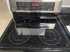 Cuisinière stainless vitrocéramique convection LG - Photo 2