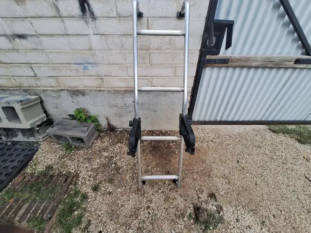 RV or Camper van ladder and clamp and carry bike rack for sale