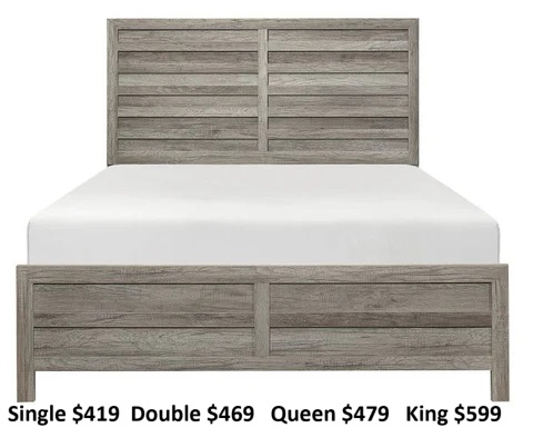 NEW RUSTIC STYLE BEDS!