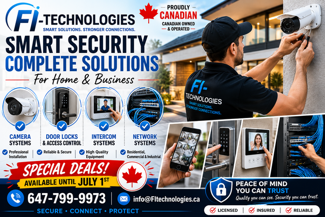 Security camera & Networking Solutions