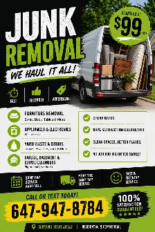 Junk Removal Mississauga - Starting at $99