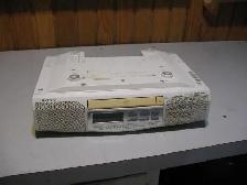 Corded Undercabinet Kitchen Alarm Clock, AM/FM Radio, CD Player