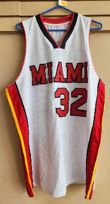 NBA Miami Heat - Shaquille O'Neil Autographed Basketball Jersey - Photo 2