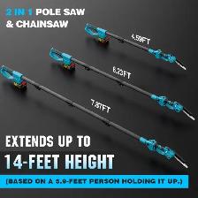 Brand New Cordless Pole Saw For Sale - Photo 5